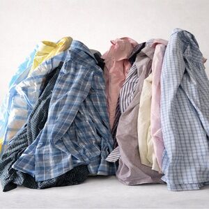 18 Men’s Large Dress Shirts Bundle – Banana Republic, Calvin Klein, Ralph Lauren